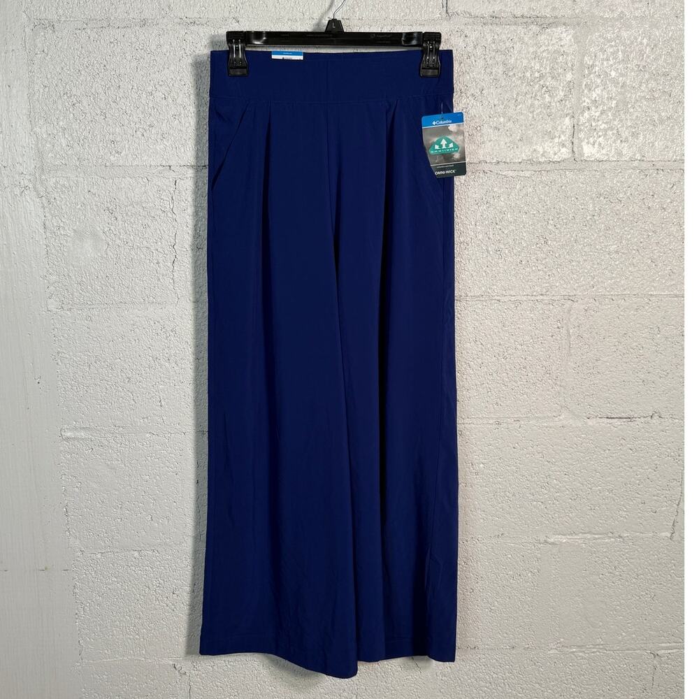 Columbia Women's Anytime Wide Leg Pants blue XS - Picture 3 of 9